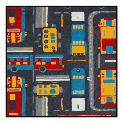 Tapis de transport brun lavable à la machine