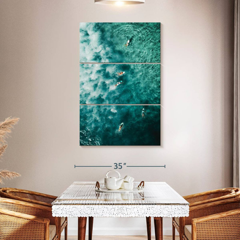 Senne Before A Wave, 50" H x 32" W