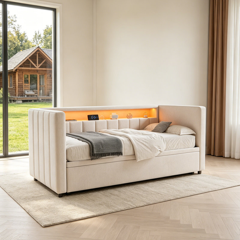 Daybed, Beige