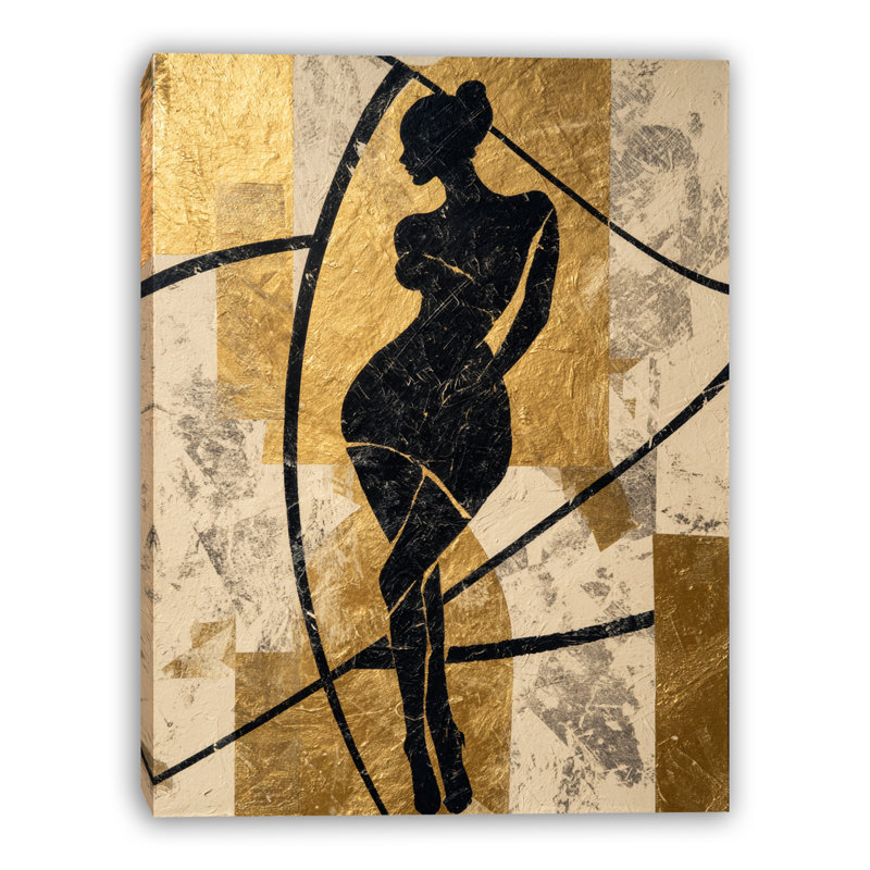 Art mural sur toile Radiant Curve, L 36 po x H 48 po x P 1,5 po