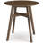 Anvi Round Solid Wood Base Dining Table