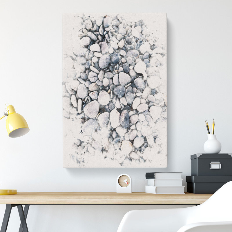 Pebbles - Wrapped Canvas, 60cm H x 40cm W x 4cm D