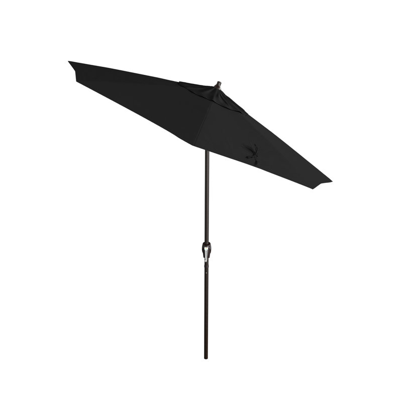 Parasol de marché 7 pi 6 po, Noir - Pacifica Premium