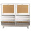 Armoire à chaussures Highworth Rattan Boho-1048814947