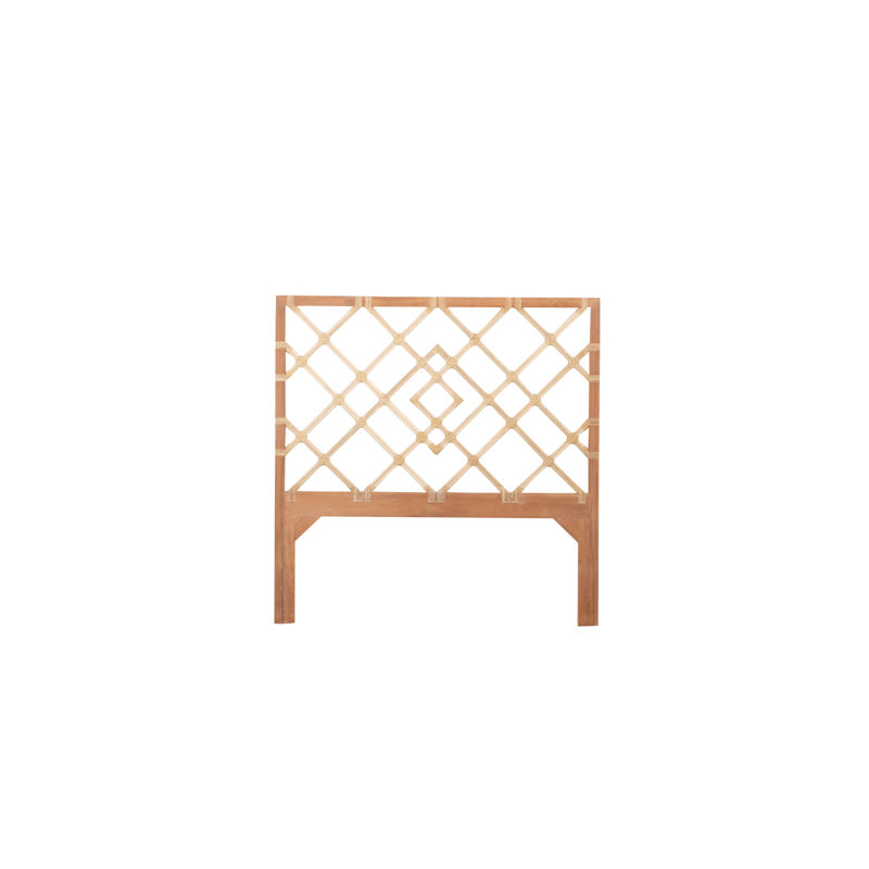 Darien Open-Frame Headboard, Twin, Natural