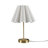Chique Gold Accent 17'' Table Lamp