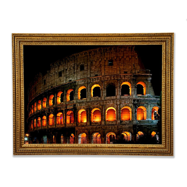 Bright Star Roman Colosseum - Single Picture Frame Print | Wayfair.co.uk