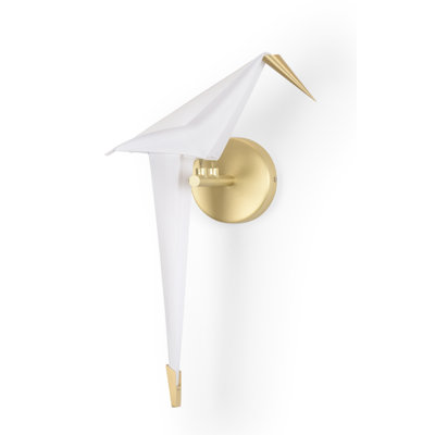 Origami LED Armed Sconce