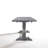 Weathered Gray Finish Dining Table
