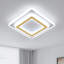 Modern 40cm White LED Dimmable Square Ceiling Light