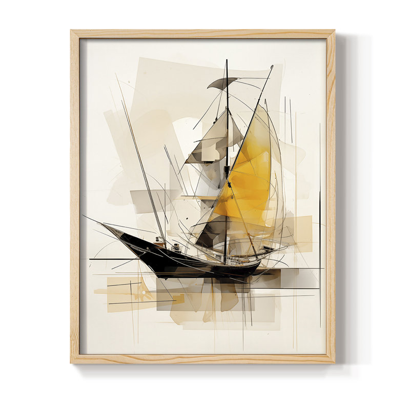 "NAUTICAL Series CECLXII", H 21 po x l 17 po