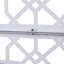 Écran d'intimité extérieur et intérieur en métal H 76 po x l 48 po, écran d'intimité décoratif autoportant pour terrasse de balcon de terrasse, panneaux de clôture d'intimité pour jardin extérieur PS106 BLANC-122260607