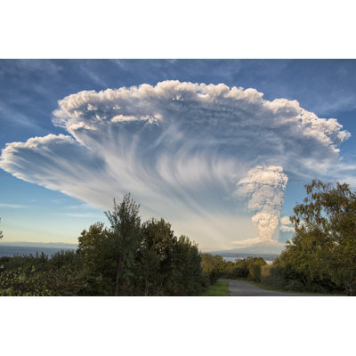 Calbuco Volcano by MarceloDufflocqw - Wrapped Canvas Print