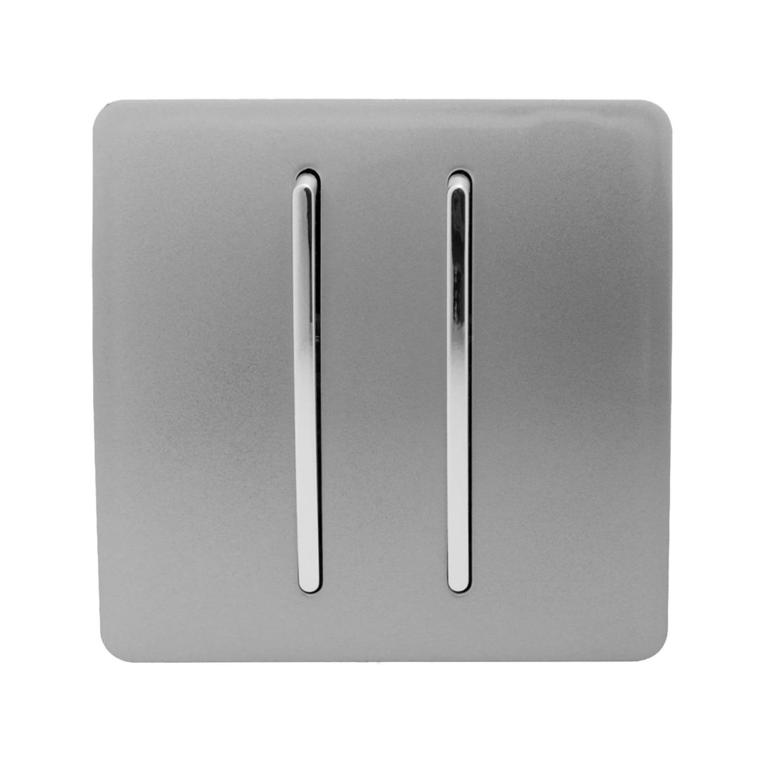 Trendi Switch 2 Gang Intermediate Rocket Light Switch