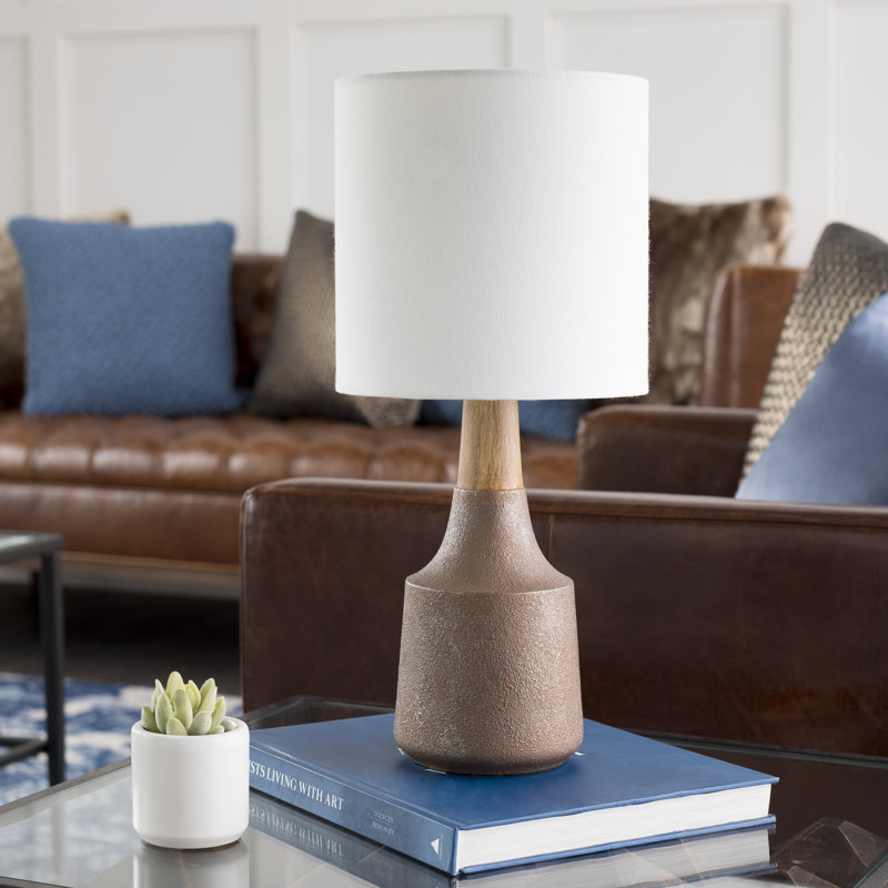 Lampe de table 18 po, Cuivre