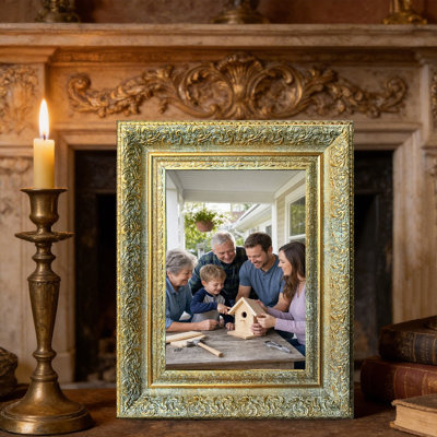 5" x 7" Antique Gold 1PC Graduation Picture Frame for Graduation Photo Display