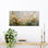 Art mural printanier sur toile, impression murale de photos de fleurs, impressions de nature, fleurs printanières, affiche florale pour paysage de salon, grande décoration murale sur toile prête à être accrochée, 12 po x 24 po