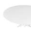 Round Metal Base Dining Table-1595542077