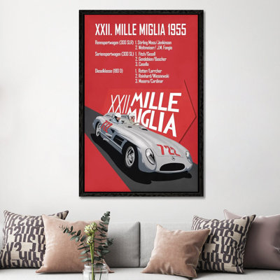 Mille Miglia XXII by Mark Rogan - Print on Canvas