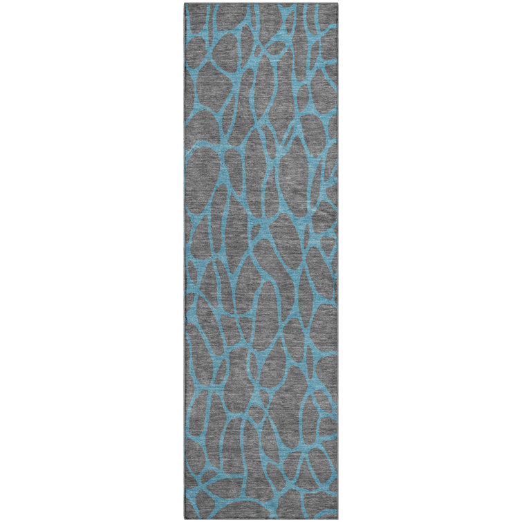 Premium Machine Washable Mayfield AMF1023 Geometric Rug