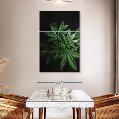 Feuilles de marihuana