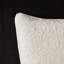Couvre-lit réversible crème simple - avec motif surdimensionné pour matelas profond rembourré de coton prélavé Les taies décoratives 2 pièces confortables sont faciles à nettoyer et améliorent l'esthétique de la chambre à coucher