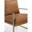Fauteuil en peau de vache de 25 po de largeur Tristani-1125654667
