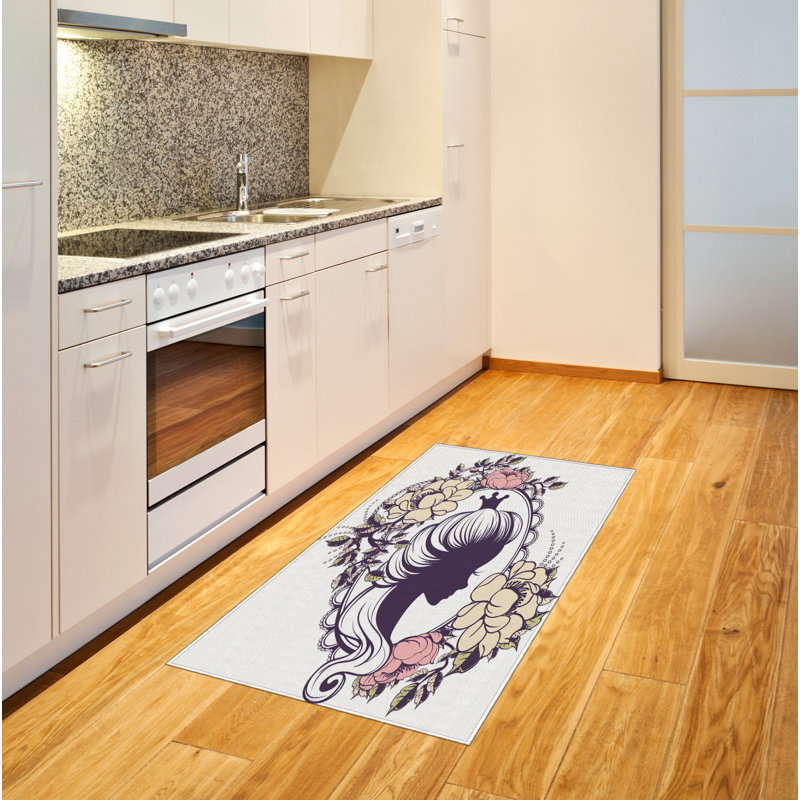Queen High Density Long Fiber Poly Threads Decorative Area Rug Carpet, Rectangle 2'7" x 5'