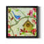 Voisinage II - Peinture sur toile encadrée-1368358743-1368358741