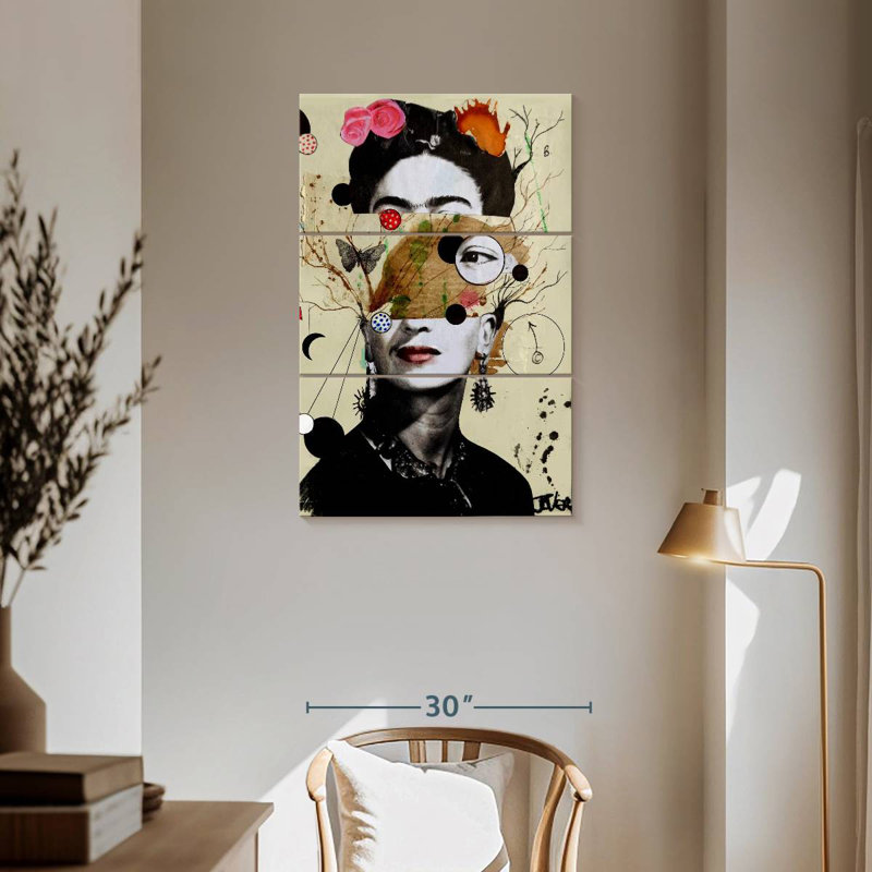 Keiraleigh Deconstructed Frida, 57" H x 36" W