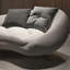 Chaise longue rembourrée légère Luxury Luxury-101447021