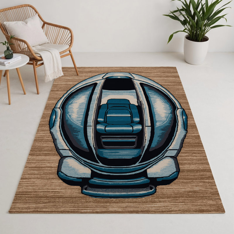 Tapis intérieur et extérieur gris Transport, Rectangle 9 pi x 12 pi