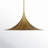 Lorient 1 - Light Dome Pendant in Warm Brass-1158455502