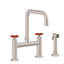 Bridge Kitchen Faucet With Sidespray - Quad Spout-1727285338-1727285352-1727285358