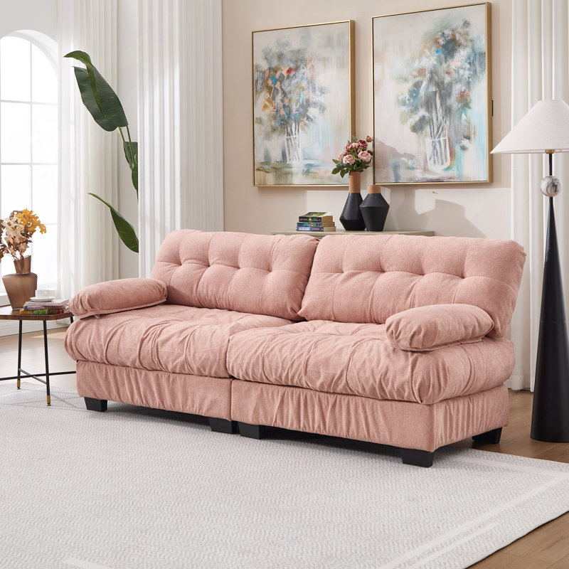 Canapé modulaire Cloud Couch, Rose