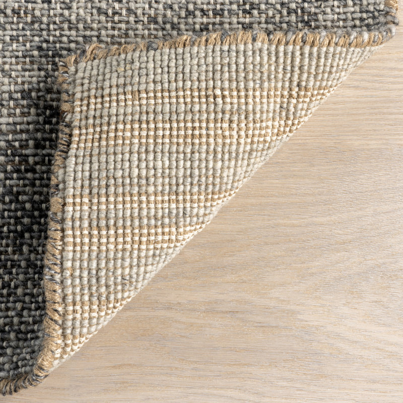 Clemensa Coastal Transitional Area Rug, Rectangle 4' x 6'