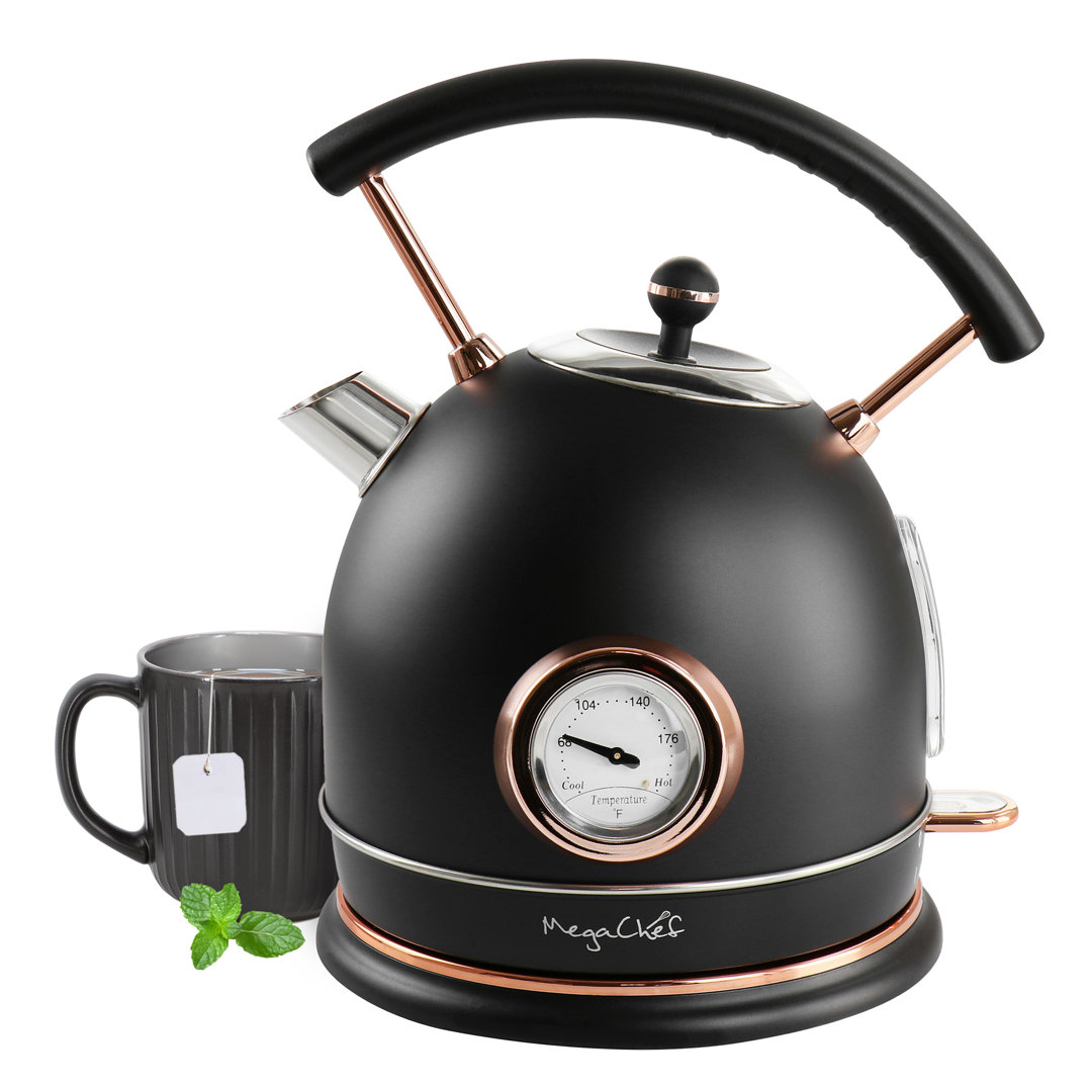 Megachef 1.8 Liter Half Circle Electric Tea Kettle With Thermostat MegaChef 