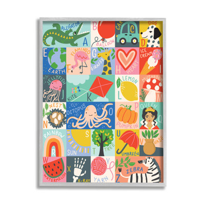 «Patchwork Style Alphabet Playful Kid's ABC Letters XXL» par Caroline Alfreds