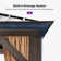PURPLE LEAF 12' X 20' Hardtop Gazebo Canopy for Patio Deck Backyard Heavy Duty Outside Sunshade with Netting and Curtains Outdoor Permanent Metal Pavilion