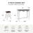 3-Piece Counter Height Dining Stool Set