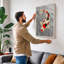 Flowing Koi Japandi - Wrapped Canvas-1220006262-1220006221