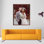 Cadre photo en bois moulé Floater