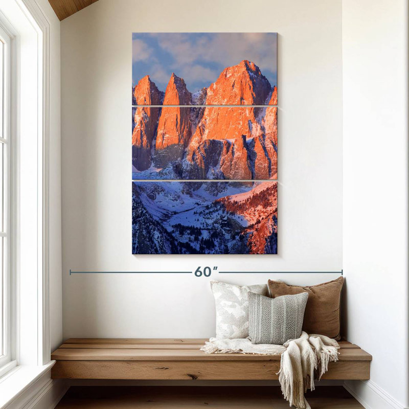 Paysage de montagne Alvord Cold Whitney, H 50 po x l 32 po