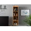 New Amsterdam 142cm H x 37cm W Solid Wood Standard Bookcase