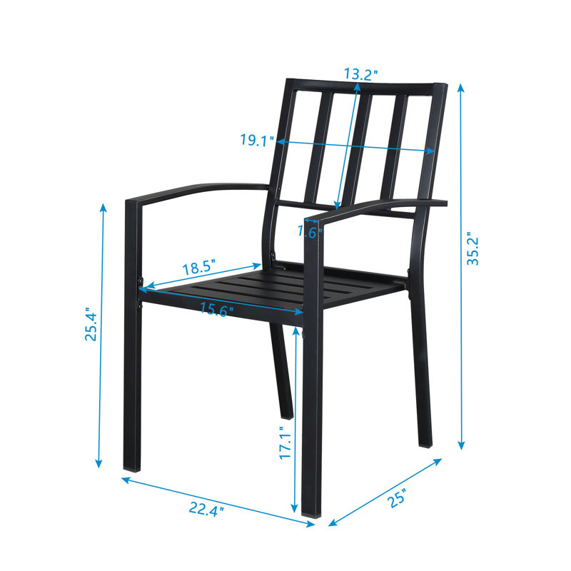 Gailanne Metal 2 - Person Seating Group