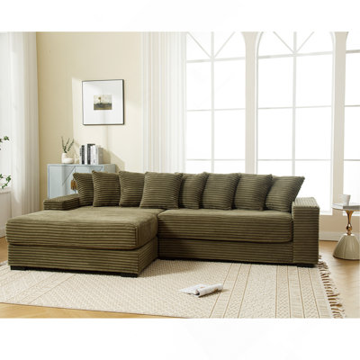 Oversized Two-Piece  Couches Sofa