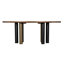 Journal Oval Walnut Wood Dining Table