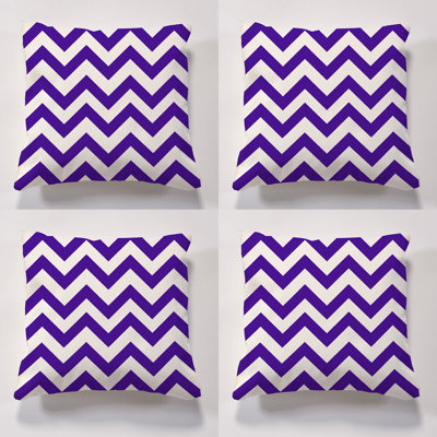 Iori Indoor / Outdoor Chevron Square Cushion