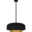 Luminaire suspendu noir mat Frankie-429137774-429137772