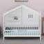 Lit maison avec tablettes-1182987317